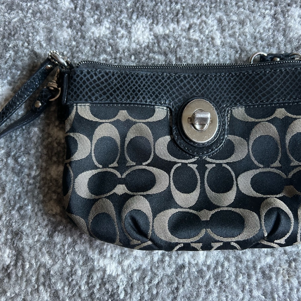 COACH wristlet